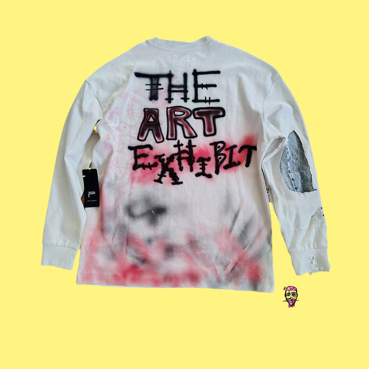 The Art Exhibit Bunny Babe Distorted Tee(m)