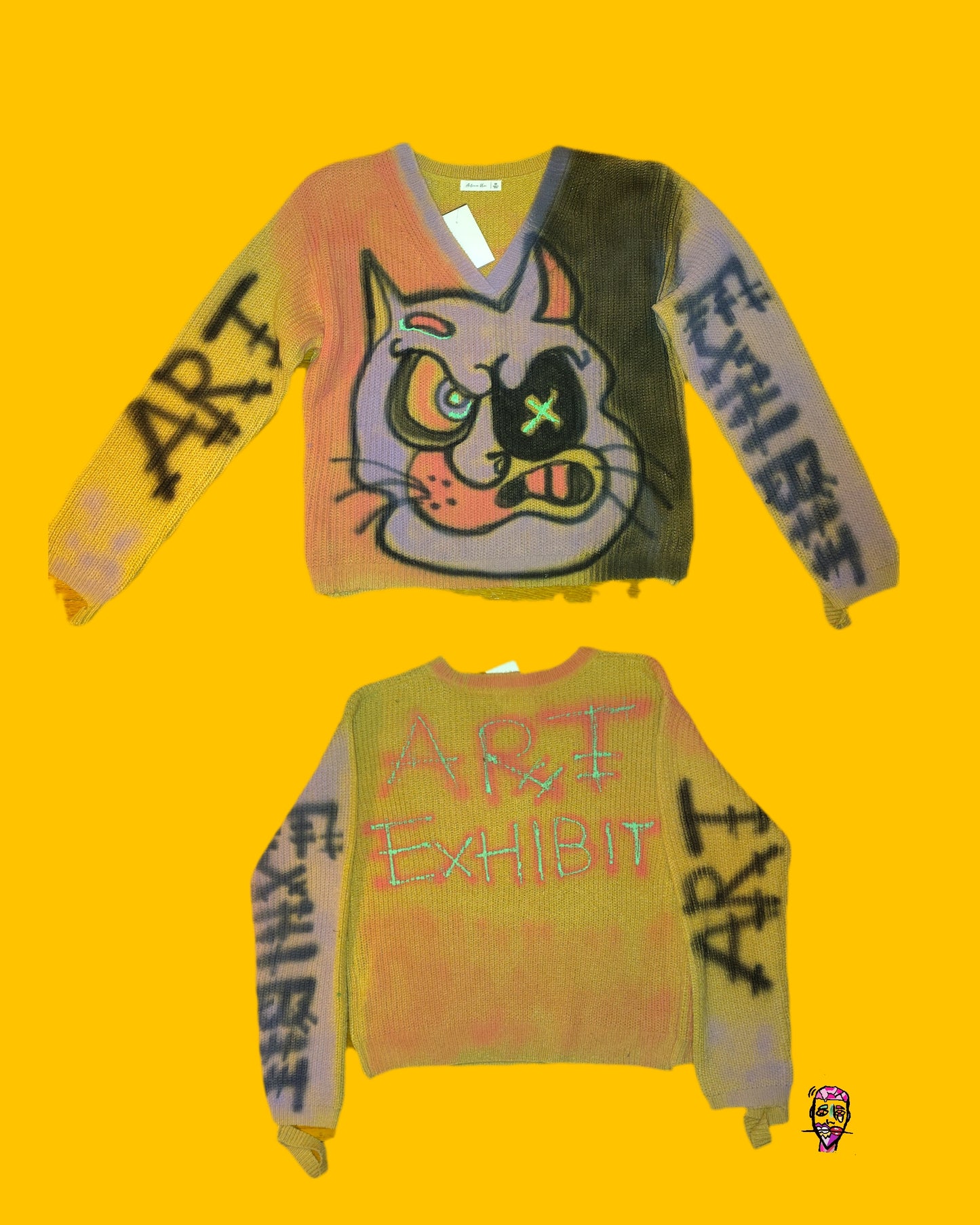 The Art Exhibit Angry Kitty(m)