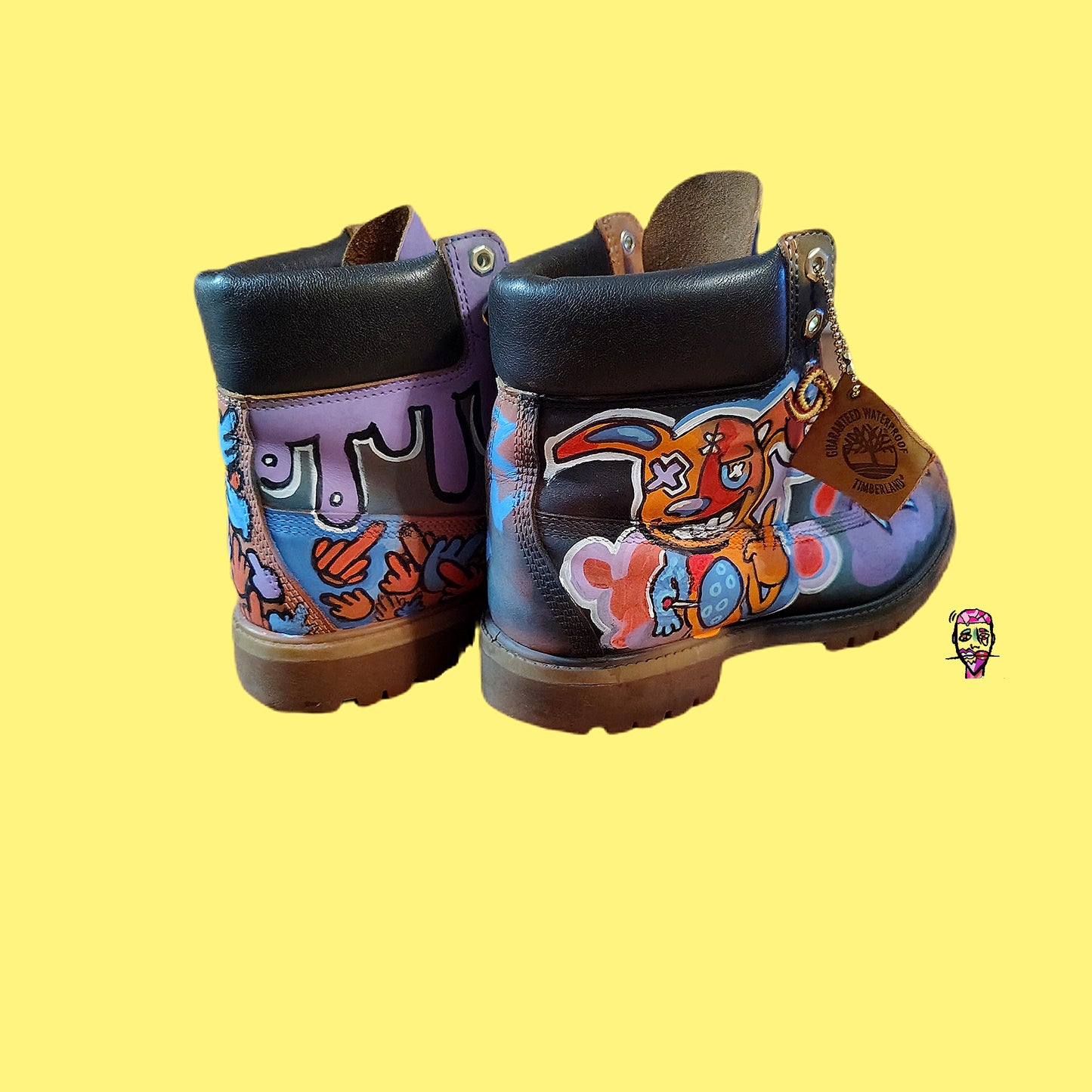 Bunny with the bird Timberland