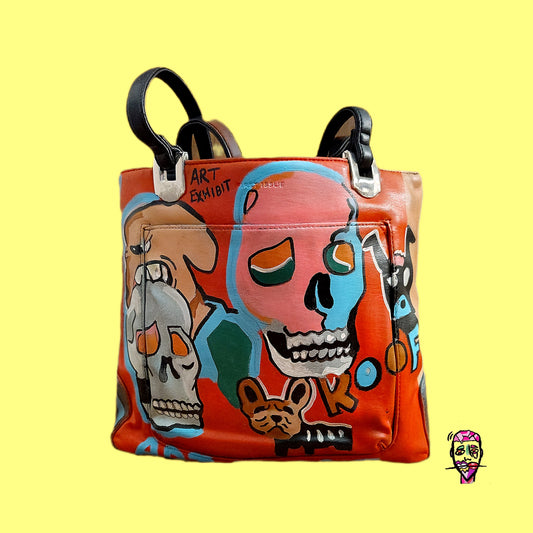 For The Dogs Leather Tote