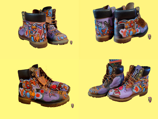 Bunny with the bird Timberland