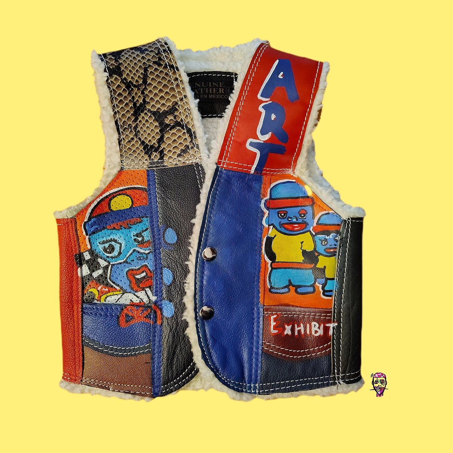 The Art Exhibit Toddler graffiti luxury vest
