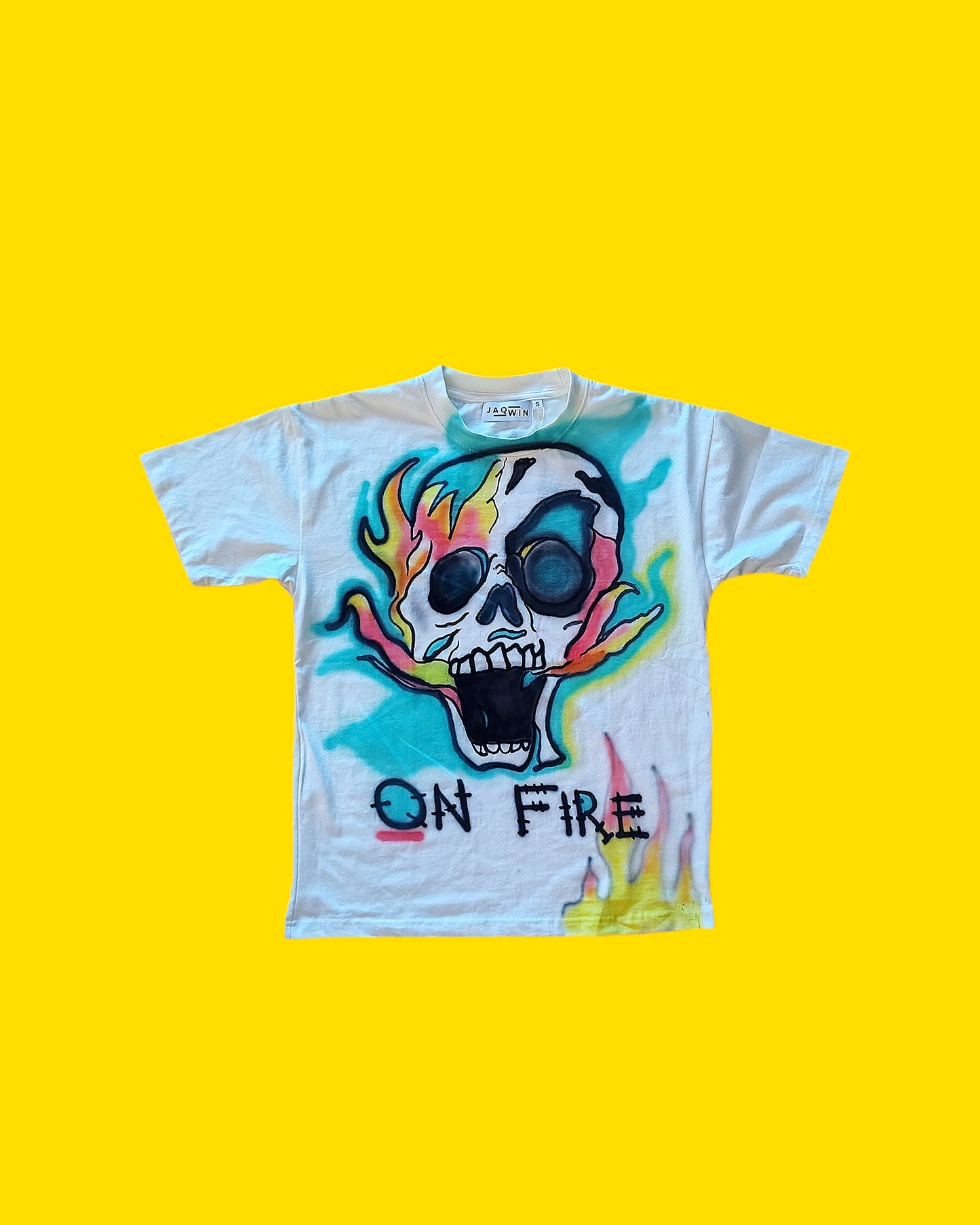 skull on fire(s)