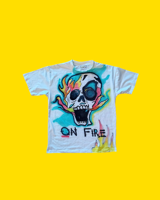 skull on fire(s)
