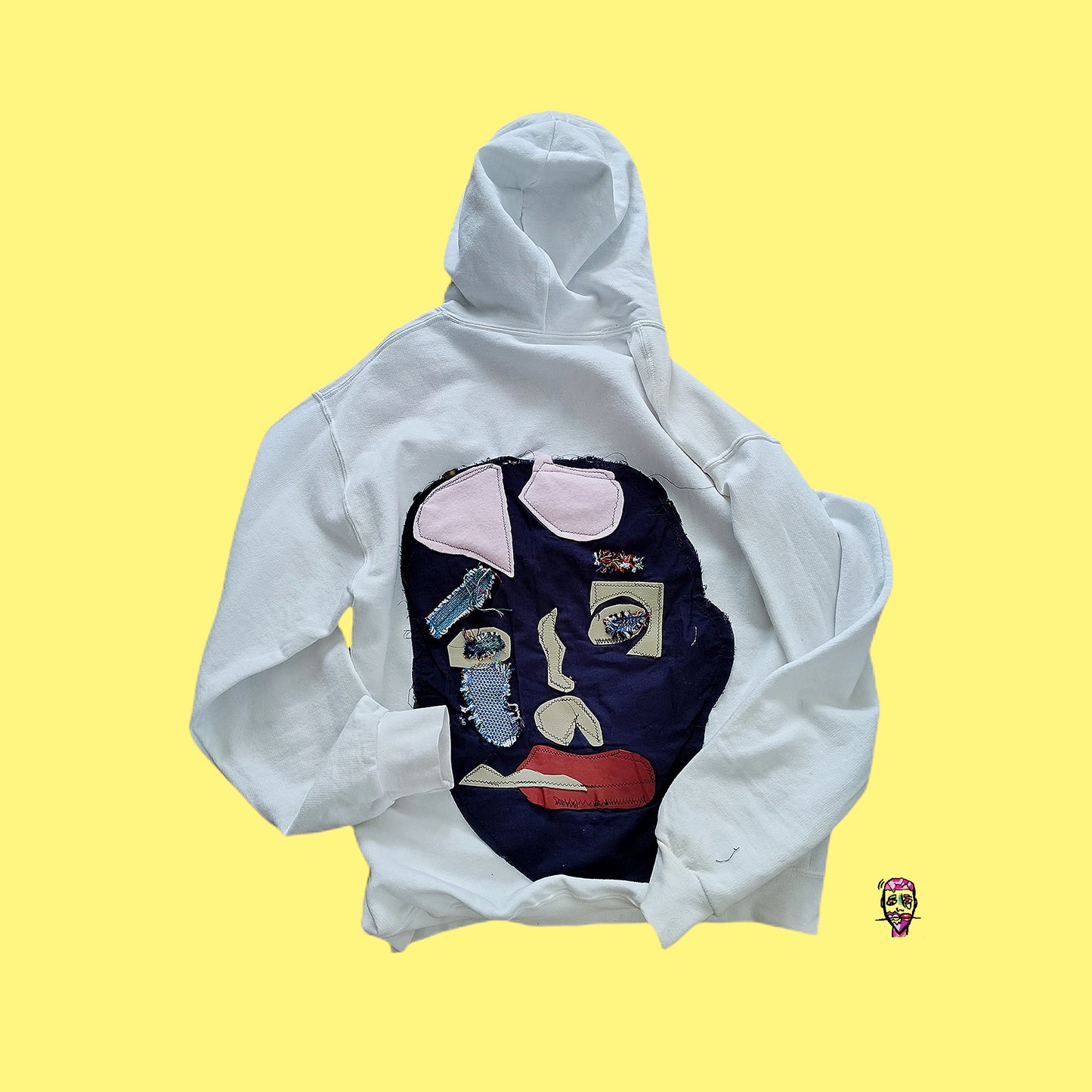 The Art Exhibit logo hoodie(m)