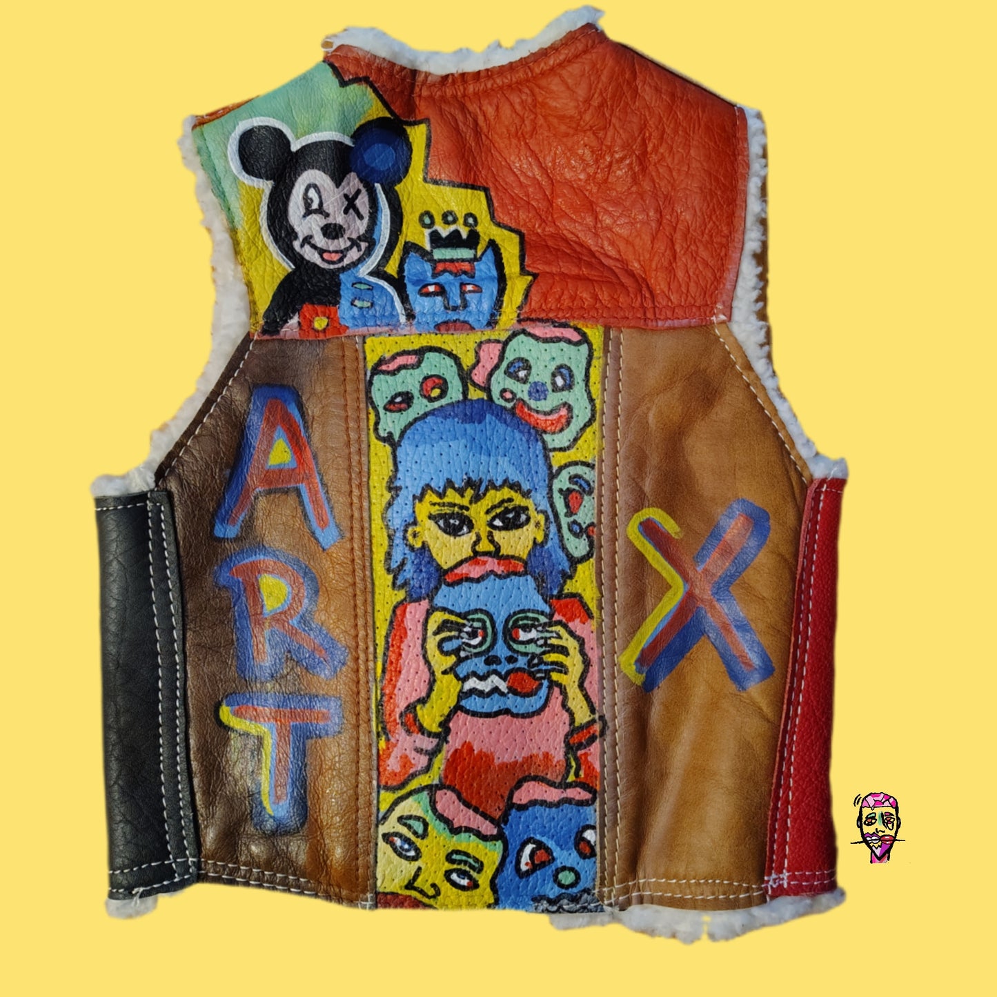 The Art Exhibit Toddler graffiti luxury vest