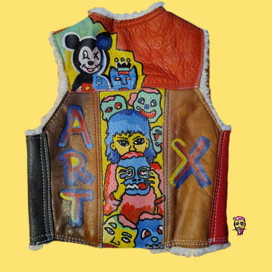 The Art Exhibit Toddler graffiti luxury vest