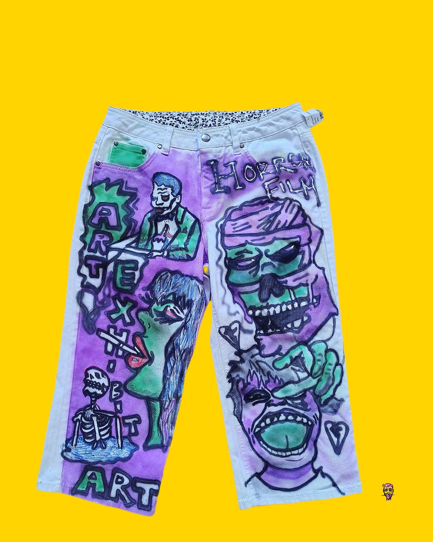 Zombie and skeleton pants (m)