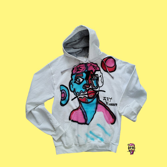 The Art Exhibit logo hoodie(m)