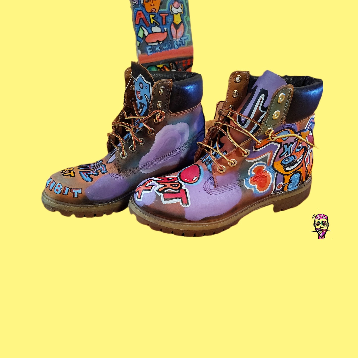 Bunny with the bird Timberland