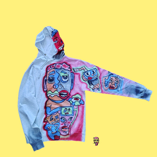 The Art Exhibit half art hood(XL)