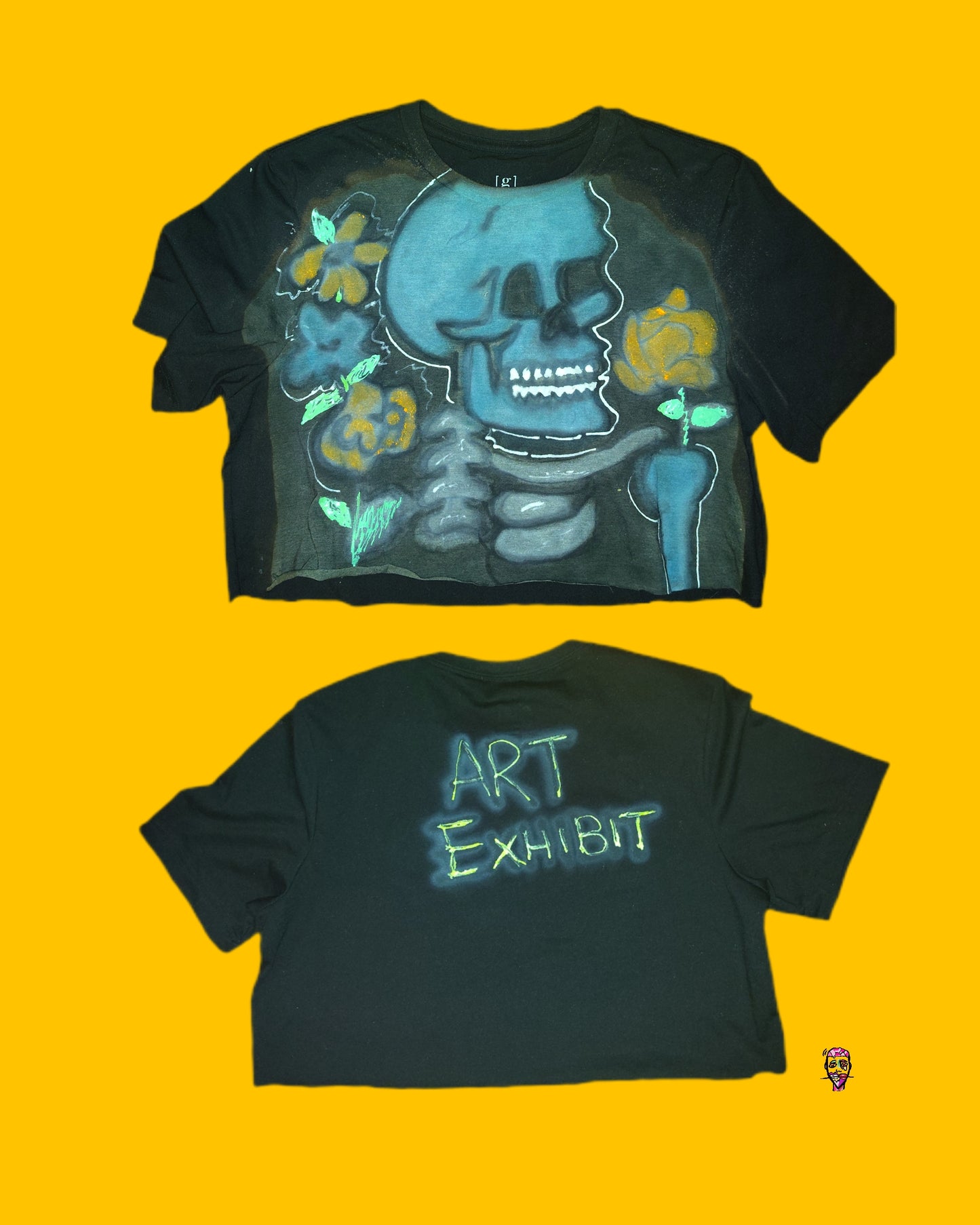 The Art Exhibit Blue skull (s)