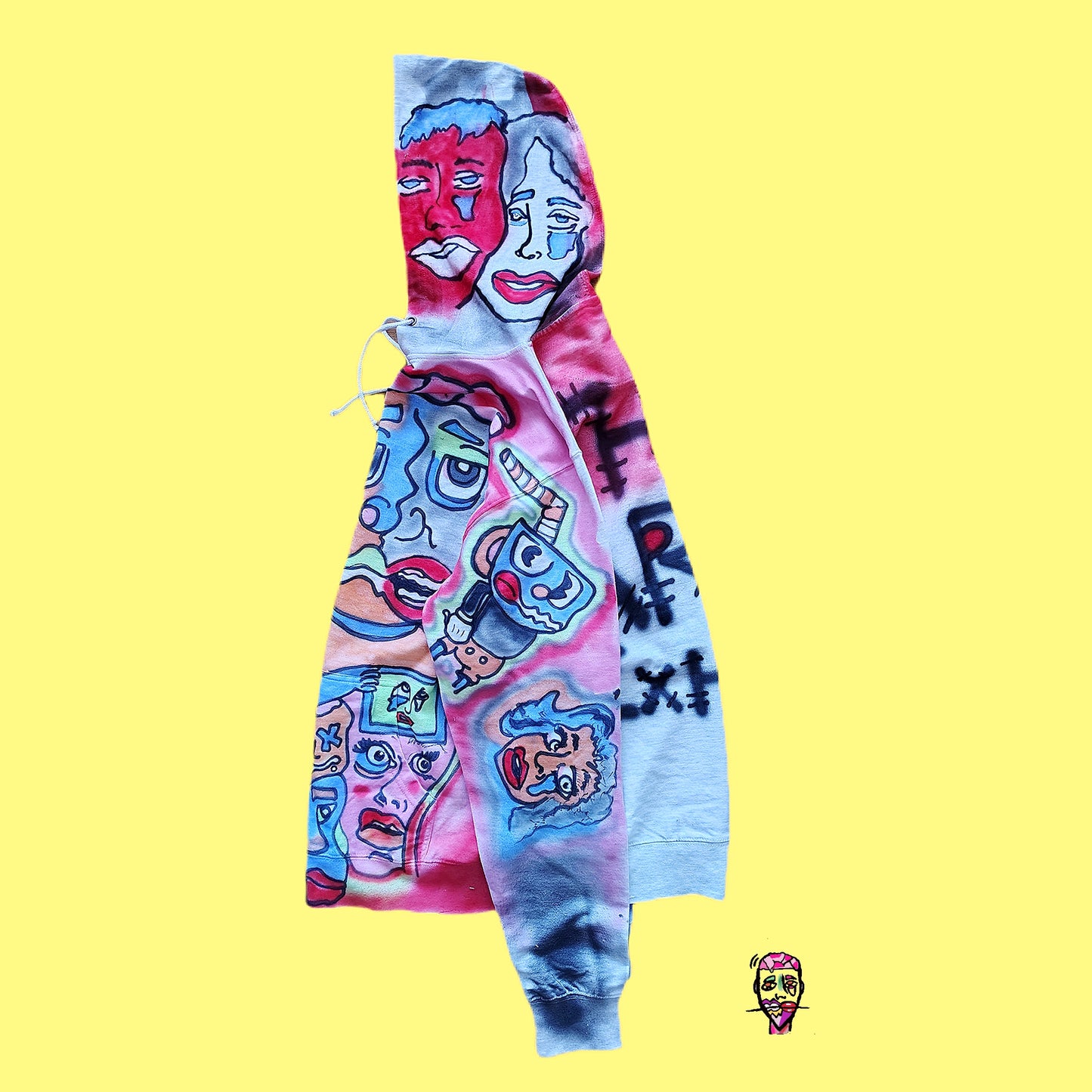 The Art Exhibit half art hood(XL)